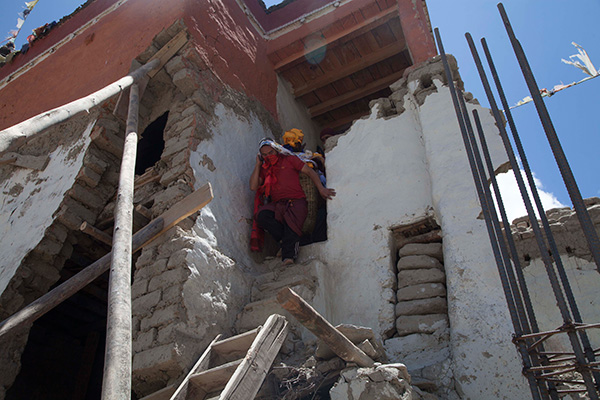 Monastery Building in Lo Manthang